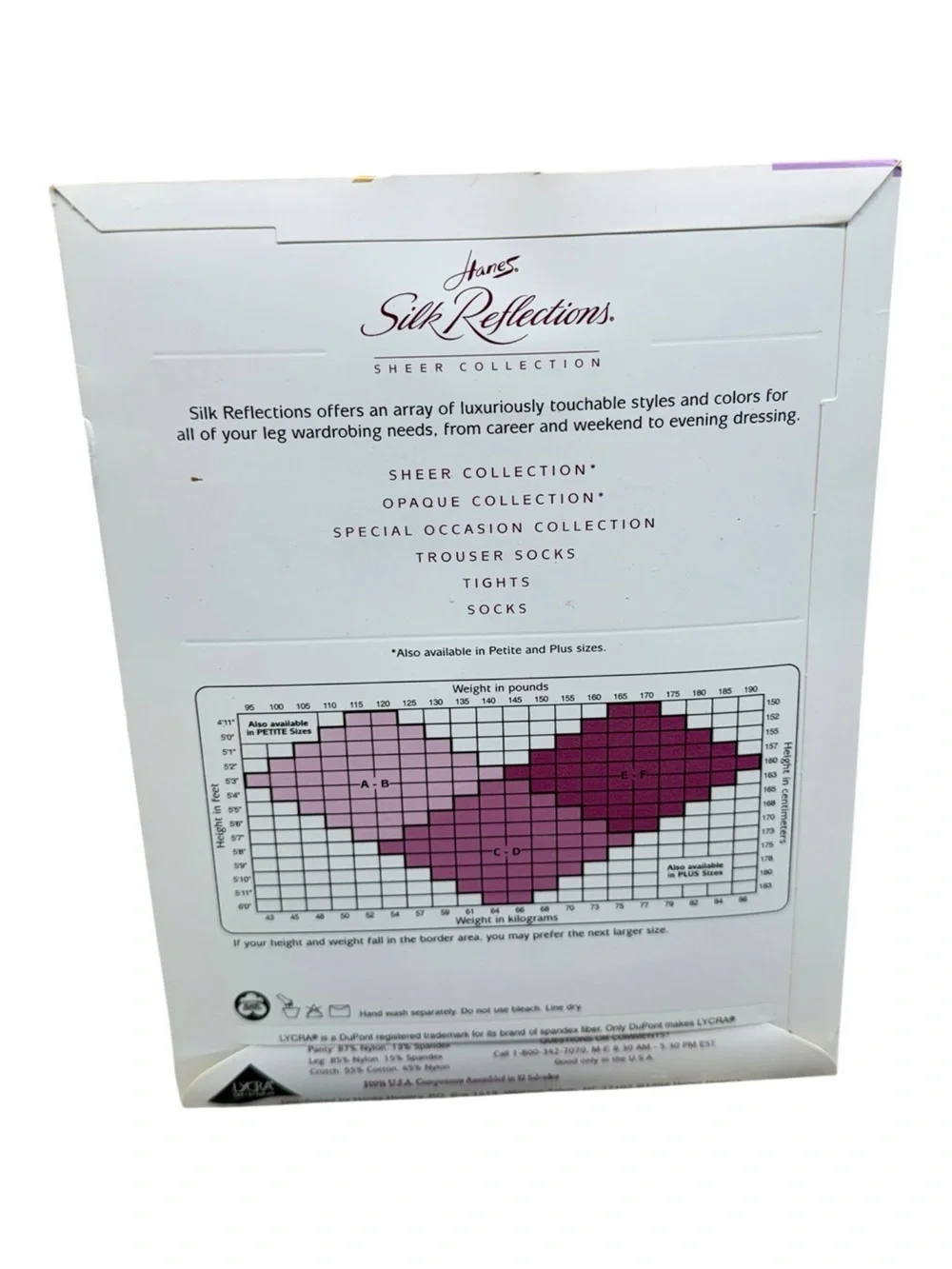Hanes Silk Reflections Silky Sheer Non-Control Panty Pantyhose 716 CD Black